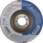 United Abrasives - Meule Rapide Saitech Attacker, paquet de 12-Matériau abrasif Oxyde d'aluminium
