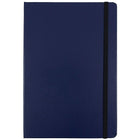 JAM PaperMD – Carnet à couverture rigide avec fermeture à élastique, bleu, grand, 5 7/8 x 8 1/2 po-Cahier de notes à couverture rigide