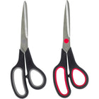 Merangue - Ciseaux à prise confortable de 8 po - Assortis - Paquet de 12-Ciseaux à bout pointu de 8" pour une coupe précise et lisse