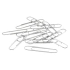 ACCO - Trombones recyclés lisses, #4 - 2 po - argent - paquet de 1 000-La fabrication en fil durable avec une finition argentée lisse maintient la forme pour une réutilisation fiable