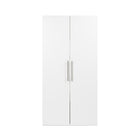 Prepac Grosse armoire accrochable HangUps de 36 po (92 cm)-Capacité totale : 200 lb (90 kg) / 40 lb (18 kg) par tablette