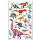Trend Enterprises Grand autocollant Supershapes, à la découverte des dinosaures, paquet de 912-Variété de tailles et de modèles pour ravir. Idéal pour les invitations, le scrapbooking et les annonces.