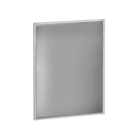 Azar Displays – Structure encliquetable pour unité autonome (300271-SLV)-Ton argent aluminium