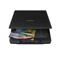 Epson - Scanneur à plat couleur de photos et documents Perfection V39 II -Clarté d'image et précision des détails incroyables - résolution optique de 4800 ppp (1), idéale pour l'agrandissement de photos