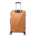 TOSCANO PRODIGIO Bagage à main rigide 20 po - Bronze Or-Coque rigide en ABS