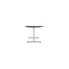 Uncaged Ergonomics – Bureau assis debout Rise Up, hauteur à réglage électrique, 60 po, bambou et cadre gris (RUGB)-Portée de la hauteur du cadre : 24 à 48 po ; largeur réglable de 47 à 55 po ; suppporte 250 lb en toute sécurité