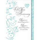 Aline Greetings – Carte d'anniversaire générale, Happy Anniversary, paq./18-Papier non couché de qualité supérieure