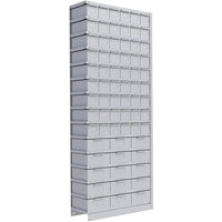 Metalware – Étagère sans boulons RK941, 15 tablettes, 36 x 12 x 88 po, gris pâle-Système de tablettes ajustables offrant un espace de rangement solide, mais économique qui convient à vos besoins
