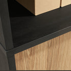 Sauder - Acadia Way Bibliothèque - 68,54 po H - Finition Raven Oak (430754)-185 lbs. - Distribué Équitablement