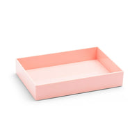 Poppin – Plateau à lettres moyen, rosé (104441)-Plateau à lettres moyen, lacqué