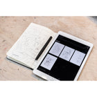 Moleskine - Ensemble de Smart Notebook à couverture rigide et Smart Pen 3 - Grand - Ligné - Noir-Chargeur magnétique