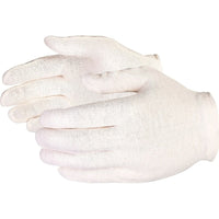 Superior Gloves, Gant D'Inspection Pour Femmes, Poly/Coton, Poignet À Ourlet, Dames, paquet de 144-Style de poignet À ourlet