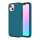 AXS - PROTech coque anti-choc avec bordures surelevees et une durabilite militaire pour Apple iPhone 13, Bleu Ocean-Resistant aux chocs