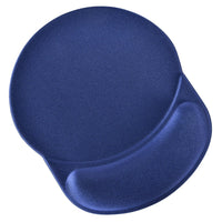 DAC - Tapis de souris « piste de course » Super-Gel MP-123 avec repose-poignet - 9 3/4 po x 8 1/4 po x 3/4 po - bleu-Tapis de souris avec repose-poignet, bleu