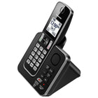Panasonic – Téléphone sans fil KXTGC392B à 2 combinés avec répondeur, noir-Blocage d'appels : 60 entrées