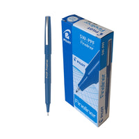 Pilot - Stylos marqueurs Fineliner, 1,2 mm, bleu, paq./12-Ajoute du détail à vos projets et présentations