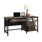Sauder 427851 La Collection Steel River - Bureau, Finition Carbon Oak-60.079 x 23.543 x 29.528
