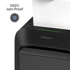 Fellowes - Déchiqueteuse coupe-croisée Powershred LX180-Détruit 16 feuilles par passage en particules transversales pour une sécurité accrue