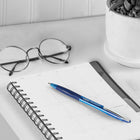 BIC –Stylo à bille Glide Original − rétractable − 1,0 mm − bleu − paquet de 12-Ces stylos bleus ont une écriture ultra douce pour tous vos besoins en matière d’écriture et de stylo