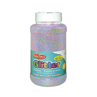 Arts créatifs Glitter 1lb. Irisé, paquet de 3-Ces flocons de paillettes égayeront tout projet d'art et d'artisanat