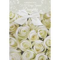 Rosedale - Carte de voeux, fille d'anniversaire, roses-Imprimé sur papier de qualité couché