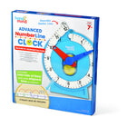 Hand2Mind - Horloge de ligne numérique avancée de démonstration magnétique-apprentissage de l'horloge pour les enfants : Notre ensemble de manipulation des mathématiques du temps révélateur comprend une horloge de ligne de numéro de démonstration magnétique avancée et un guide d'activité.