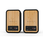 Paire de haut-parleurs House of Marley Get Together-Couplage TWS des entrées Aux & Coax: 1 haut-parleur alimenté principal / 1 haut-parleur alimenté par batterie, avec connectivité Bluetooth