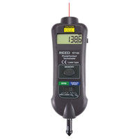REED Instruments R7150 Tachymètre combiné contact / photo au laser professionnel-Faisceau laser permet une meilleure précision sur une grande distance