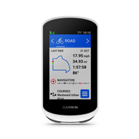Garmin - Edge Explore 2 Compteur de vélo GPS - Blanc-Ordinateur de vélo GPS facile à utiliser avec écran tactile haute résolution de 3 po, adapté aux gants et à la pluie, visible même en plein soleil