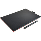 Wacom One Tablette à stylet créative - Moyenne-Tablette à stylet à zone active de 8,5 x 5,3 pouces, résolution de 2540 lignes par pouce (100 lignes par mm)