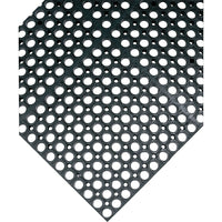 Wearwell – Tapis WorkSafe nº 477, 3 pi x 5 pi-Tapis de drainage très épais conçu pour le confort du travailleur