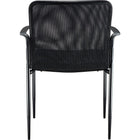 Staples - Chaise d'invité Roaken en mailles, avec accoudoirs, noir-Répond aux ou dépasse les standards ANSI/BIFMA