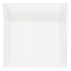 JAM Paper Enveloppes carrées translucides, 9 x 9 po, transparent, 250/paquet-Enveloppes en papier translucide clair