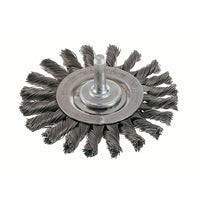 Osborn - Brosses Rotatives À Fils Noués - Brosse Rotative À Fils Noués A/Queue 1/4po, Fils Noués Standards, paquet de 3-Type d'utilisation Acier