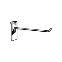 Wamaco - Crochet de 6 po pour panneau grillagé, chrome, paquet de 20-Accessoire populaire pour accrocher les petits produits emballés