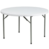 Flash Furniture – Table pliante de 48 pi, blanc granite (DADYCZ122R)-Table commerciale prête à l'emploi