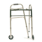 Bios – Cadre de marche articulé avec roues-Le double bouton de ce cadre de marche pliable est conçu pour les personnes qui demandent plus de stabilité et de soutien 