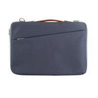 Housse JCPal Tofino Messenger pour MacBook 13 "/ Surface Laptop / PC Laptop - Bleu-Extérieur résistant à l'eau, bleu