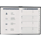 MeadMD – Index téléphonique et carnet d’adresses, 3 x 4 po, couleurs assorties-Symbole de format icône