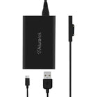 Adaptateur secteur universel Aluratek avec ports USB Type-C et QC 3.0, 8,5 "x 5,5" x 2,25 ", noir-Protection d'alimentation - de circuits et entrée de fusible