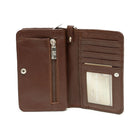 Ashlin Sac-pochette à dragonne VITA pour téléphone intelligent iPhone 7 et iPhone 6, brun foncé-Sac-pochette avec dragonne amovible.