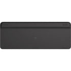 Logitech - Clavier sans fil multidispositif K580 Slim édition Chrome OS-Boutons / Touches : Les boutons Easy Switch vous permettent d’alterner entre deux dispositifs pour saisir sur un même clavier. Avec un pavé numérique et toutes les touches dont vous avez besoin pour optimiser votre productivité à portée de doigts, ce clavier réduit la sollicitation des bras pour vous permettre de travailler confortablement plus longtemps