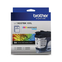 Brother – Cartouche d'encre authentique à réservoir Inkvestment, noir, très haut rendement (LC3037BKS)-Qualité d'encre supérieure sur laquelle vous pouvez compter pour jusqu'à 3000 pages