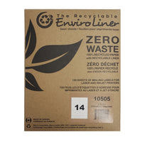 Labelcraft Products  - Étiquettes Zéro Déchet - 4" x 1,5" - 2100 Étiquettes-Étiquette permanente