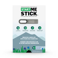 StartMeStick - Système d'exploitation enfichable, Utilisation illimitée sur un nombre illimité de PCs et Macs, 1 an-Branchez le StartMeStick et sauvez votre ordinateur en utilisant ce système d'exploitation rapide, privé et sécurisé sur une clé USB