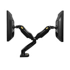Double moniteur support de bureau Heavy Duty pour les écrans et moniteurs 17 - 27 po de North Bayou - F160-Poids supporté: 4,4 à 14,3 lb