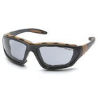 Carhartt – Lunettes de protection Cartage, gris, antibuée, 6/paquet-Serre-tête/branches interchangeables inclus