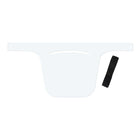 Écran facial, transparent, usage général-PETG
