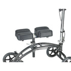 Drive Medical - Déambulateur avec repose-genou orientable à tampon double avec panier-Idéal pour les personnes convalescentes suite à une intervention chirurgicale du pied, une fracture, une entorse, une amputation et des ulcères au pied