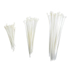 CTG Brands – Serre-câbles de 3 grandeurs, 11 po, blanc, 1440 pièces-Résistance à la traction : 50 lb (22,6 kg)